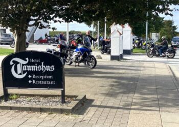 Onsdag er der atter mulighed for at beundre motorcykler i Tversted. Arkivfoto: Palle W. Nielsen