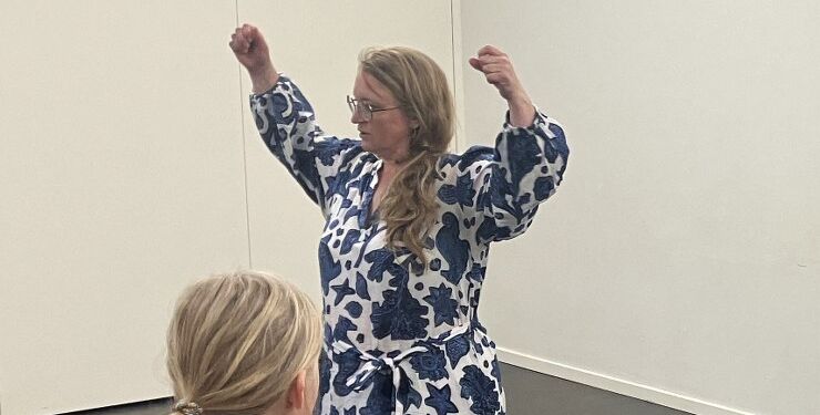 Katrine Bach Skovmand, kunstnerisk leder af Sangkraft Hjørring. Arkivfoto: Palle W. Nielsen