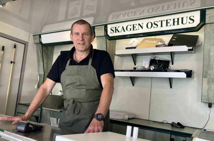 Ostebilen fra Skagen kører snart sidste tur 2 skagen ostehus ja ostebilen juni 24