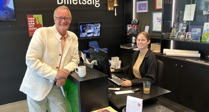 Direktør og kapelmester Henrik Baloo Andersen er bare en af de nominerede fra Hjørring Revyen 2025. Foto (arkiv): Palle W. Nielsen.