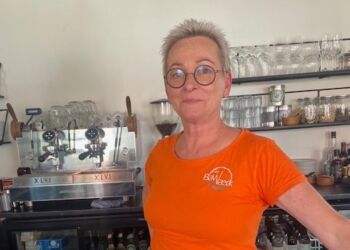 Indehaver Dorthe Schaltz i Café Bavværk.