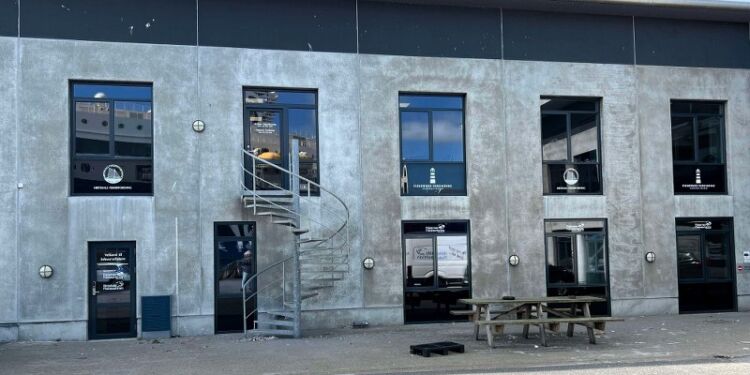 Fiskeriforeningens lokaler ligger på 1. sal af det, der fremover kommer til at hedde Fiskeriets Hus. Foto: Niels Skipper.