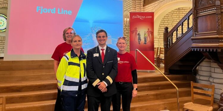 Fjord Line ved Maritime Career Day.