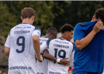2-0 i Køge var en god optakt til onsdagens pokalbrag mod Brøndby. Foto: Vendsyssel FF.
