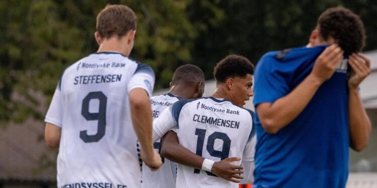2-0 i Køge var en god optakt til onsdagens pokalbrag mod Brøndby. Foto: Vendsyssel FF.