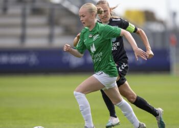 Ida Sort leverer altid fuldt ud, når hun sendes på banen i Fortunas ligakampe. Foto: Jess M. Madsen.