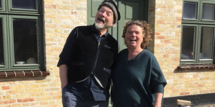 Niek Hoogland og Dorte Visby. Foto: Privat.