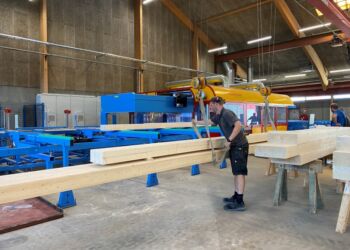 Automatiseringsanlægget. Foto: Lilleheden.