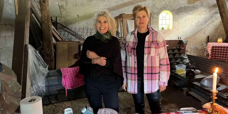 Anita Rasmussen og Lone Vestergaard. Foto: Niels Skipper.