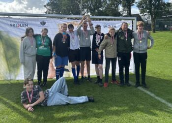 Stolte deltagere i Stjernestævnet.