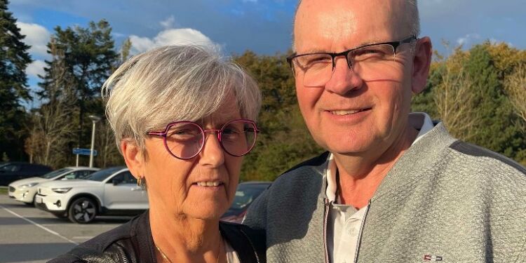 Ulla og Jens mødtes af alle steder i Finland