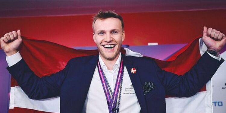 Kristian Bak Hansen. Foto: Foto: Skills Denmark.