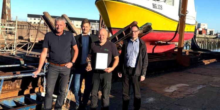Anders Hecht-Pedersen, Lasse Toft, Morten Mikkelsen og  Jan Rams. Foto: Privat.