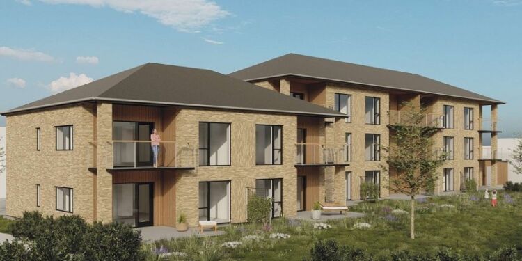 Visualisering af boliger. Foto: Erasmus & Partnere.