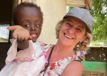 Lisbet Hansen er i Ghana flere gange om året. Privatfoto