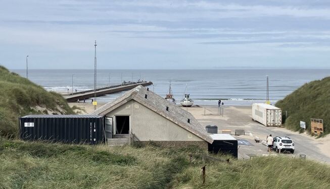 Nedkørsel til Løkken Strand. Foto: Arkiv.