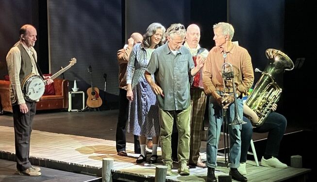 Direktør og instruktør Rolf Heim i arbejde på Vendsyssel Teater. Foto: Palle W: Nielsen