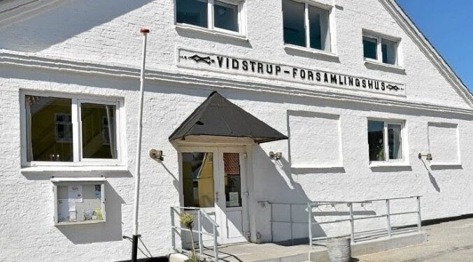 Vidstrup Forsamlingshus inviterer til fest.