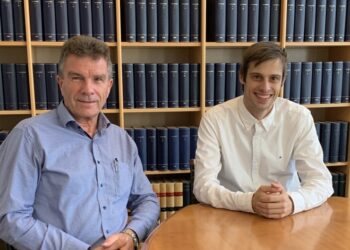 Mogens og Nikolaj hos Advokaterne Amtmandstoften.