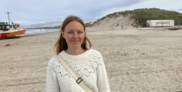 Anne Sofie er i området til omkring den 1. december. Foto: Palle W. Nielsen