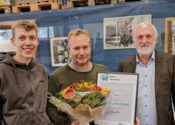 EUC Nord har valgt entreprenør-virksomheden Jorton til Årets Læreplads på EUC Nord i 2024.