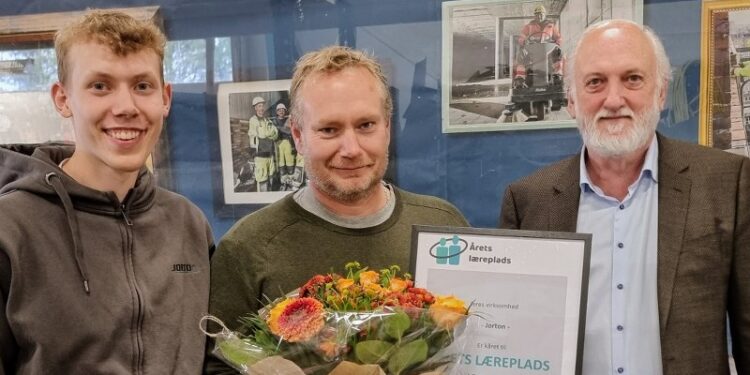 EUC Nord har valgt entreprenør-virksomheden Jorton til Årets Læreplads på EUC Nord i 2024.