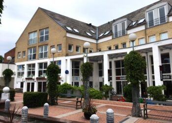 FOF Vendsyssel Hjørring får kontor på den smukke P. Nørkjærs Plads midt i byen. Privatfoto