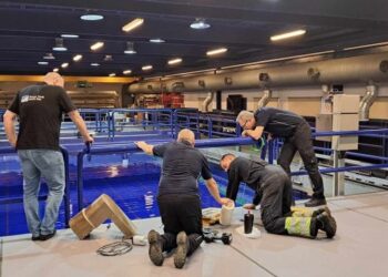 Foto: 
Flume Tank North Sea.