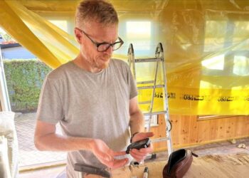 Kristian Bank Møller er fysisk aktiv , og for ham vil glukosemåleren gøre en stor forskel. Foto: Region Nordjylland.