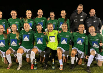 Bagest fra venstre: Liva Rom, Victoria Kupetz, Victoria Christensen, Brá Zakariasardóttir, Sarah Borregaard, Maria Pedersen, Mark Westergaard og Martin Einarsson.
Forrest fra venstre: Louise Baand, Andrea Krogh, Simone Thorst, Nanna Knudsen, Laura Jensen, Anne Jensen, Anna Harritsø og Anna Madsen.
