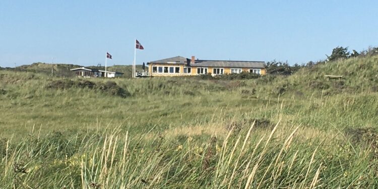Munchs Hotel ved Tornby Strand. Foto: Privat.