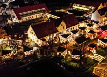Foto: Julemarked i Aalbæk.