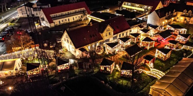 Foto: Julemarked i Aalbæk.
