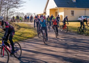 Spændende løb for mountainbikes og gravelcykler på lørdag. Arkivfoto.