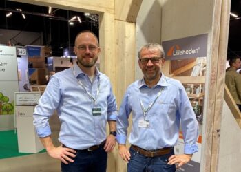 Jacob Rødkjær Trolle og Per Hollænder fra Lilleheden A/S.