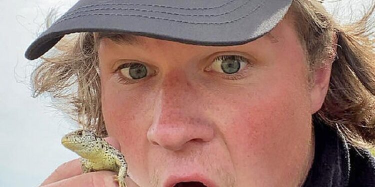 Tryllekunstner og naturformidler Gustav Urth.