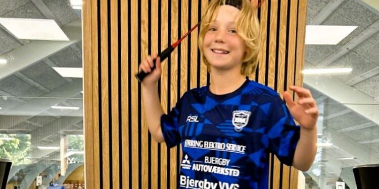 Unge Sille Terp spiller til daglig hos BMI Badminton.