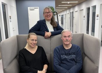 Pia Kronholm, Dorrit Juhl Hansen og Peter Vestergaard.