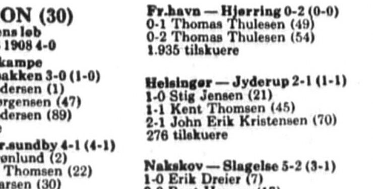 Weekenden 6. og 7. oktober 1984 (Ekstra Bladet 8. oktober 1984)