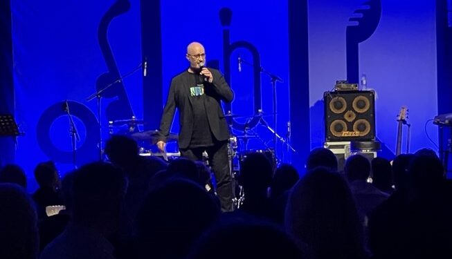Formanden for Tversted Jazzy Days, Niels Ole Sørensen. Foto (arkiv): Palle W. Nielsen