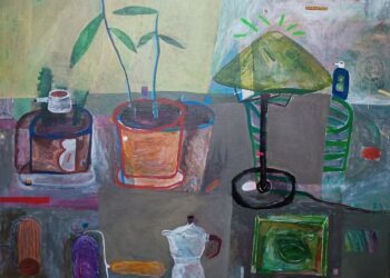 Værk af Finn Heiberg. Foto: Privat.