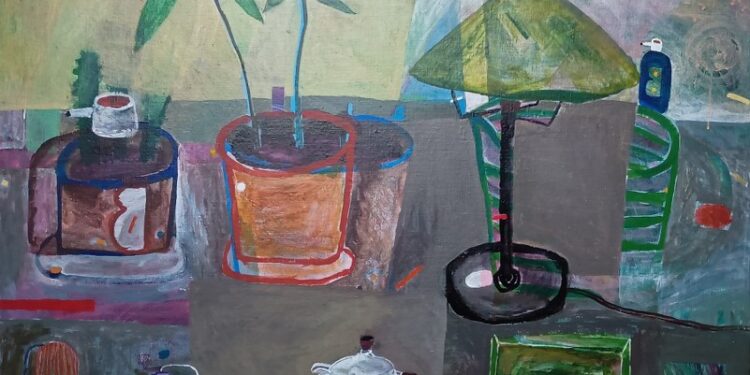 Værk af Finn Heiberg. Foto: Privat.