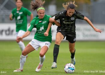 Fortunas Janelle Cordia smøger altid ærmerne op og går foran, når der skal kæmpes for sejr. Det bliver også tilfældet i Odense. Foto: Jess M. Madsen.