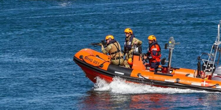 Foto: Hjemmeværnsflotille 116 Ma.ritime Force Protection