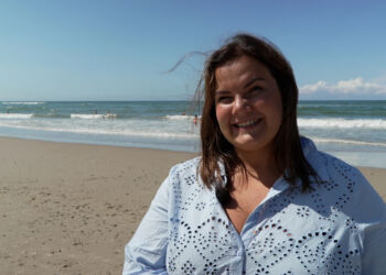 Anne elsker strandene omkring Hirtshals
Foto: Michael Andersen.