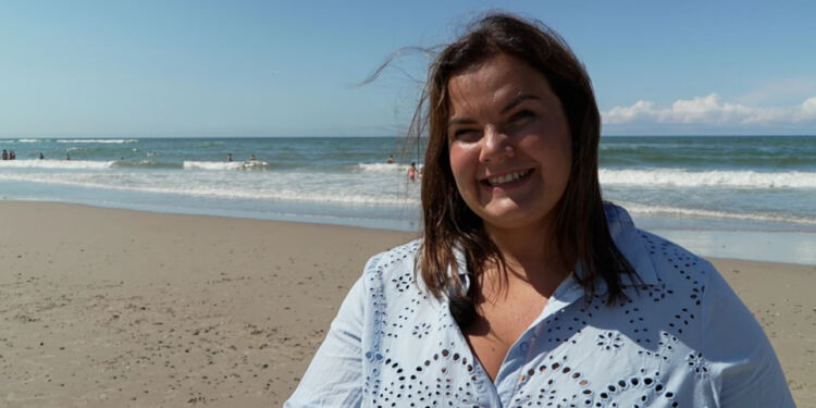 Anne elsker strandene omkring Hirtshals
Foto: Michael Andersen.