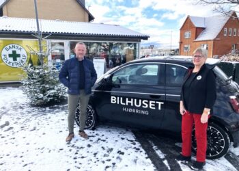 Jette Videnkjær og Johnny Lindrup Nielsen takker for opbakningen. Foto: Palle W. Nielsen