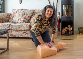 Marta Yepes opfordrer til sammenhold om Tolne-Mosbjergs Hjertesag. Arkivfoto.