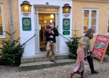 Museets julemarked er velbesøgt. Søndag er der åbent fra 11 til 16.