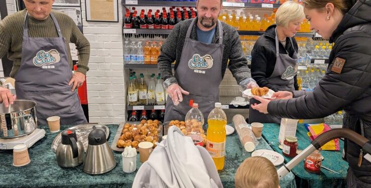 Julehygge i Brugsen er en fast tradition med mange besøgende.